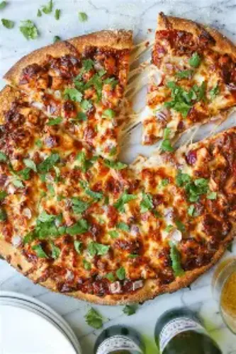BBQ. Chicken Pizza